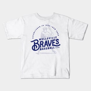 Wellsville Braves Kids T-Shirt